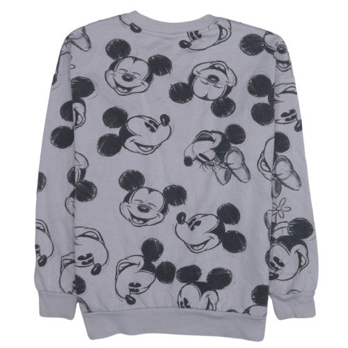 Womens UK Size 12-14 Pep&Co Grey Pullover Sweatshirt