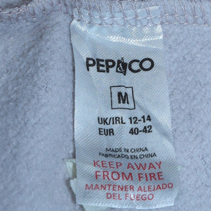 Womens UK Size 12-14 Pep&Co Grey Pullover Sweatshirt