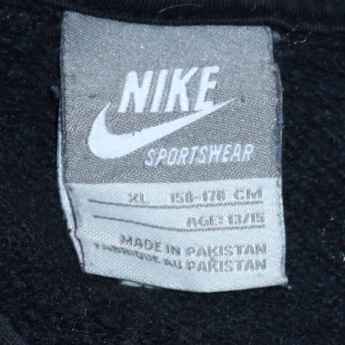 Boys UK Size XL Nike Black Pullover Hoodie