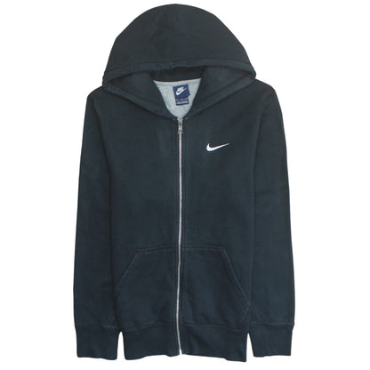 Mens UK Size S Nike Black Full Zip Hoodie
