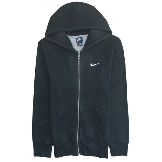 Mens UK Size S Nike Black Full Zip Hoodie