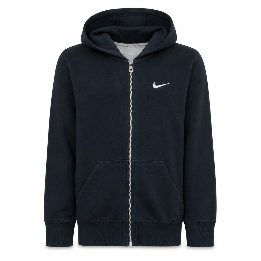 Mens UK Size S Nike Black Full Zip Hoodie