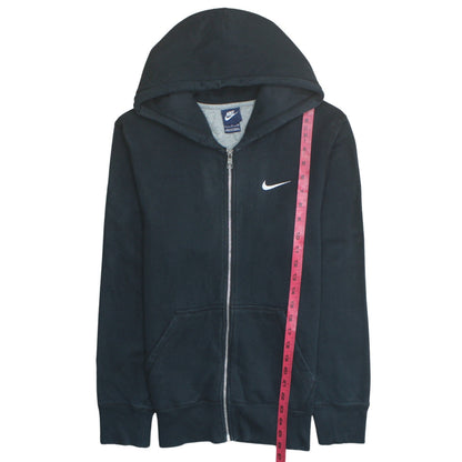 Mens UK Size S Nike Black Full Zip Hoodie