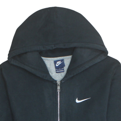 Mens UK Size S Nike Black Full Zip Hoodie
