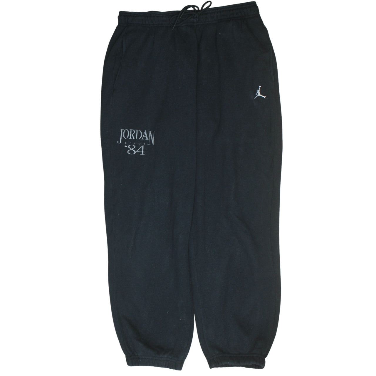 Mens UK Size L Jordan Regular Fit Jogger Black Trousers