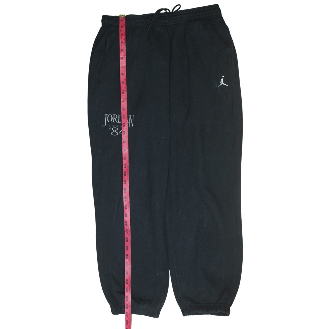 Mens UK Size L Jordan Regular Fit Jogger Black Trousers