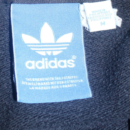 Mens UK Size M adidas Black Pullover Hoodie