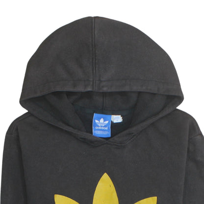 Mens UK Size M adidas Black Pullover Hoodie