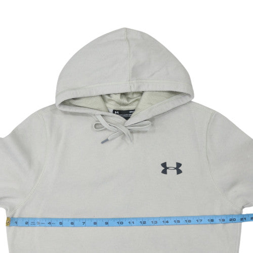 Mens UK Size M Under armour Grey Pullover Hoodie