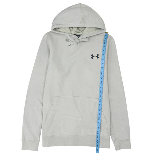 Mens UK Size M Under armour Grey Pullover Hoodie