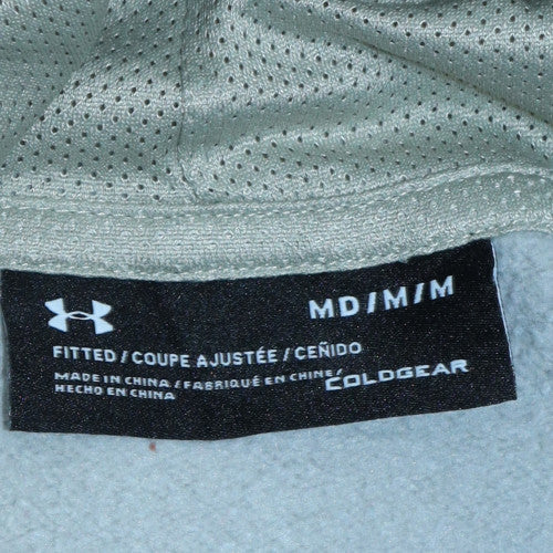 Mens UK Size M Under armour Grey Pullover Hoodie