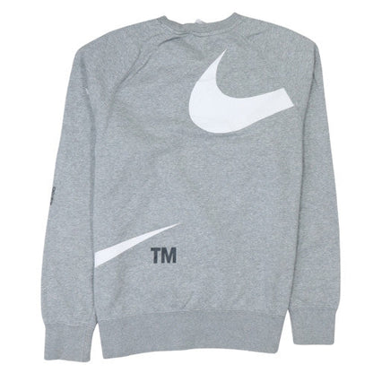 Mens UK Size M Nike Grey Pullover Sweatshirt