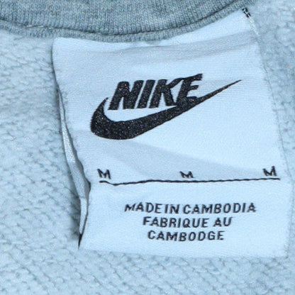 Mens UK Size M Nike Grey Pullover Sweatshirt