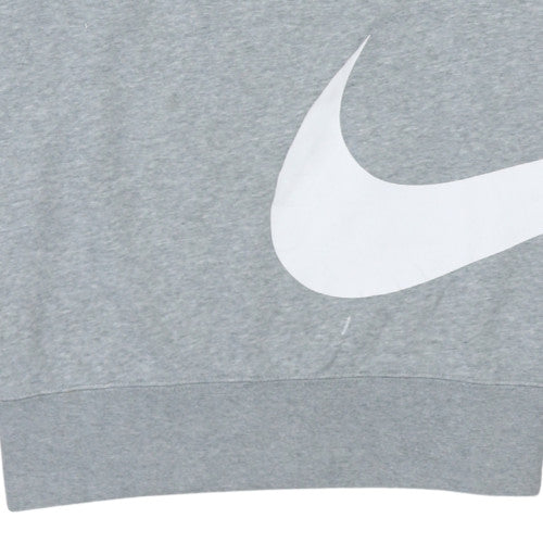Mens UK Size M Nike Grey Pullover Sweatshirt