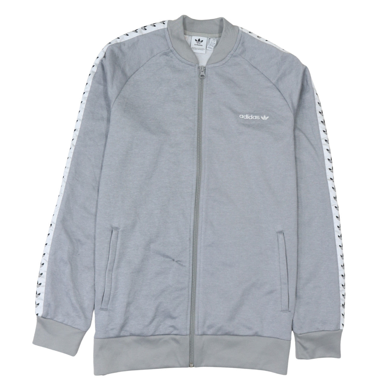 Boys UK Size 16 Years adidas Grey Track Jacket