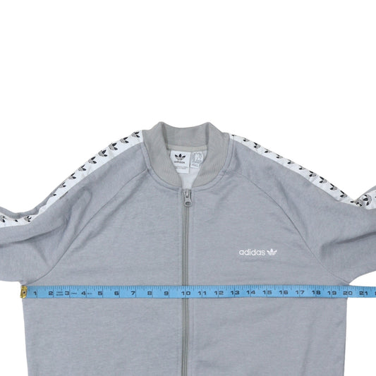 Boys UK Size 16 Years adidas Grey Track Jacket