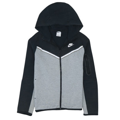 Nike Boys Grey & Black Full Zip Fleece Hoodie XL 158-170cm