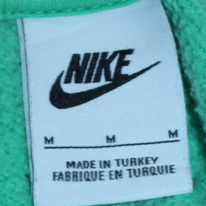 Womens UK Size M Nike Green Pullover Sweatshirt