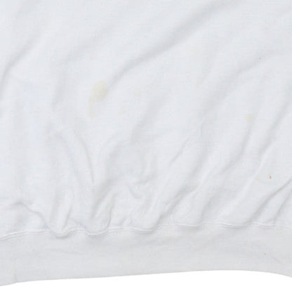 Mens UK Size L adidas White Pullover Sweatshirt