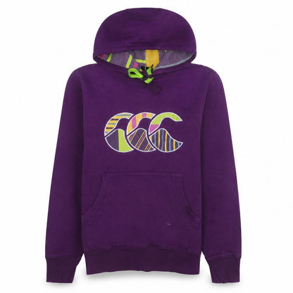 Womens UK Size S Canterbury Purple Pullover Hoodie