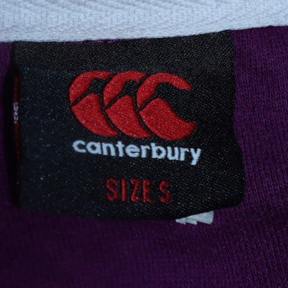 Womens UK Size S Canterbury Purple Pullover Hoodie