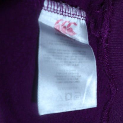 Womens UK Size S Canterbury Purple Pullover Hoodie