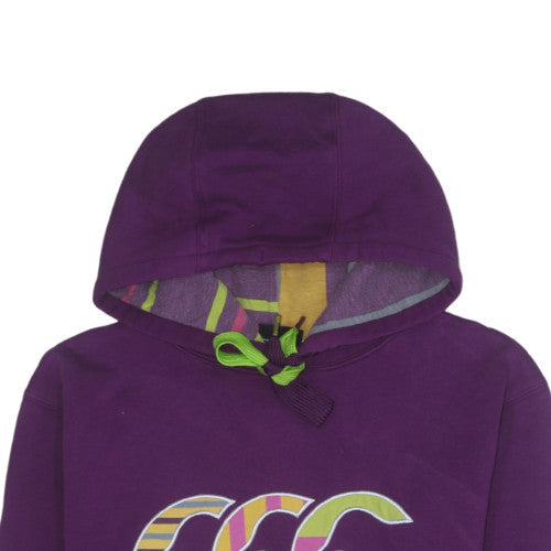 Womens UK Size S Canterbury Purple Pullover Hoodie