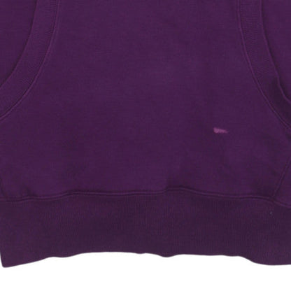 Womens UK Size S Canterbury Purple Pullover Hoodie