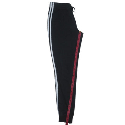 Womens UK Size 8-10 adidas Regular Fit Jogger Black Trousers