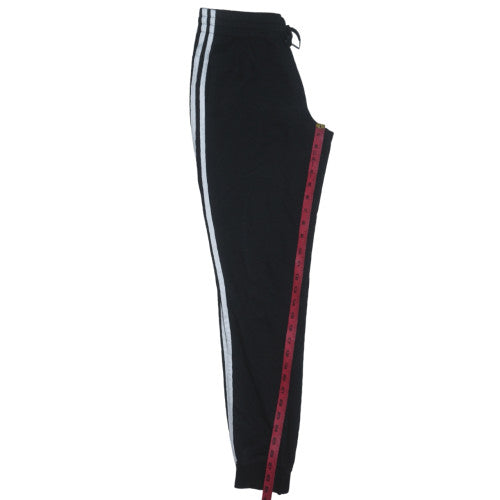 Womens UK Size 8-10 adidas Regular Fit Jogger Black Trousers