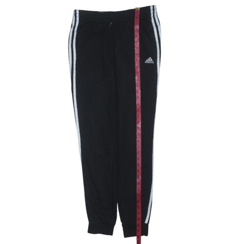 Womens UK Size 8-10 adidas Regular Fit Jogger Black Trousers