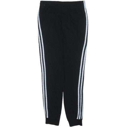 Womens UK Size 8-10 adidas Regular Fit Jogger Black Trousers