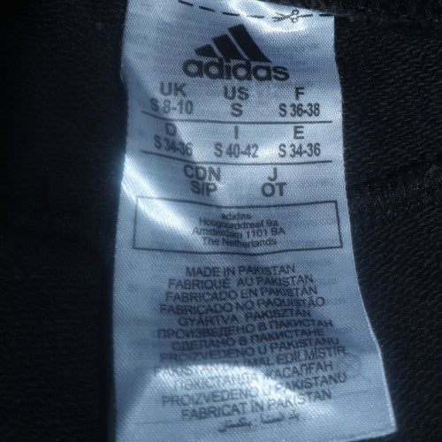 Womens UK Size 8-10 adidas Regular Fit Jogger Black Trousers