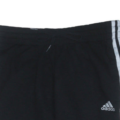 Womens UK Size 8-10 adidas Regular Fit Jogger Black Trousers