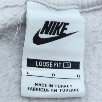 Womens UK Size L Nike Beige Pullover Sweatshirt