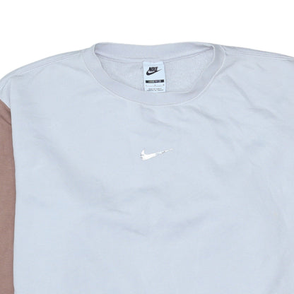 Womens UK Size L Nike Beige Pullover Sweatshirt
