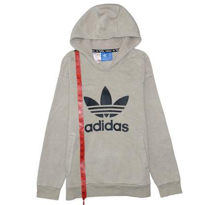 Boys UK Size 13-14 Years adidas Beige Pullover Hoodie