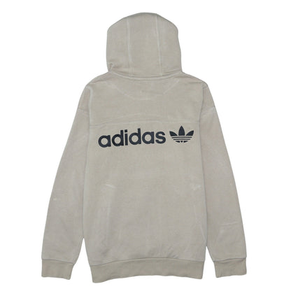Boys UK Size 13-14 Years adidas Beige Pullover Hoodie