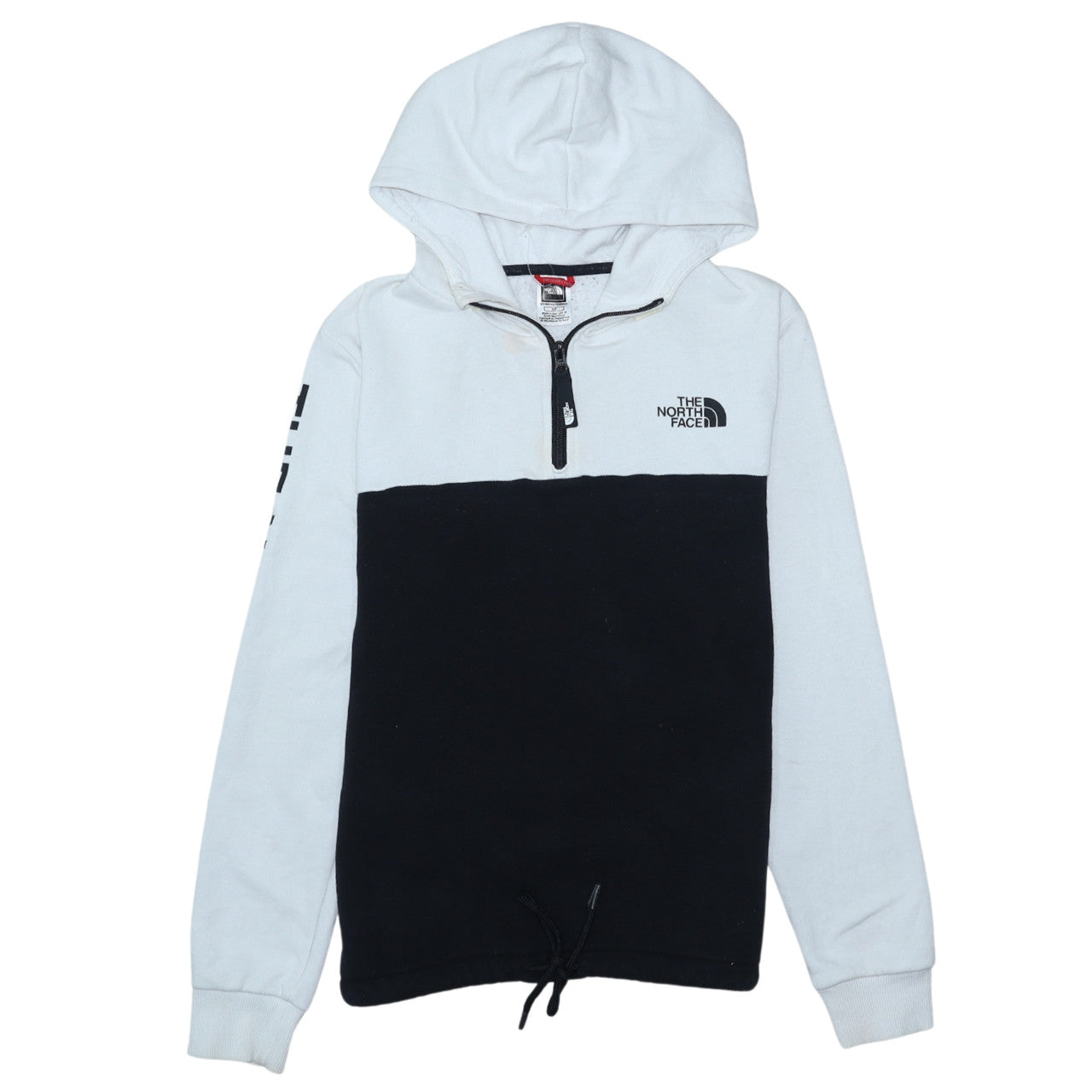 Womens UK Size S The North Face Black Pullover Hoodie