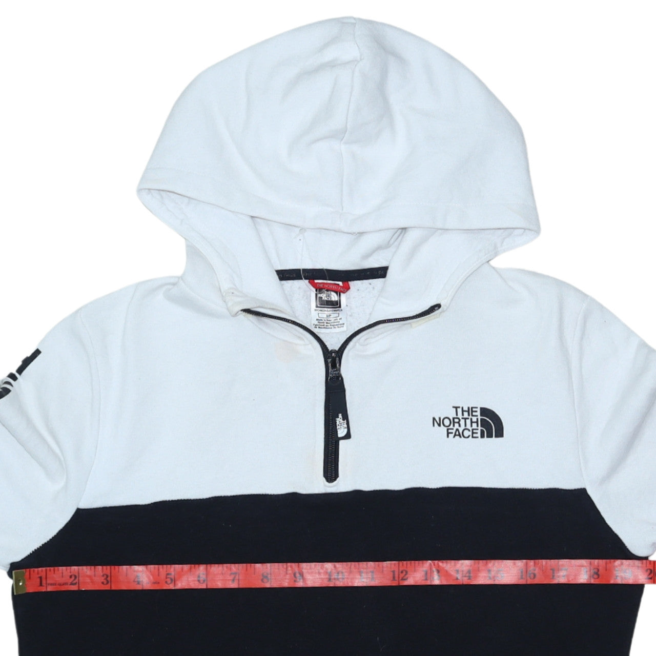 Womens UK Size S The North Face Black Pullover Hoodie