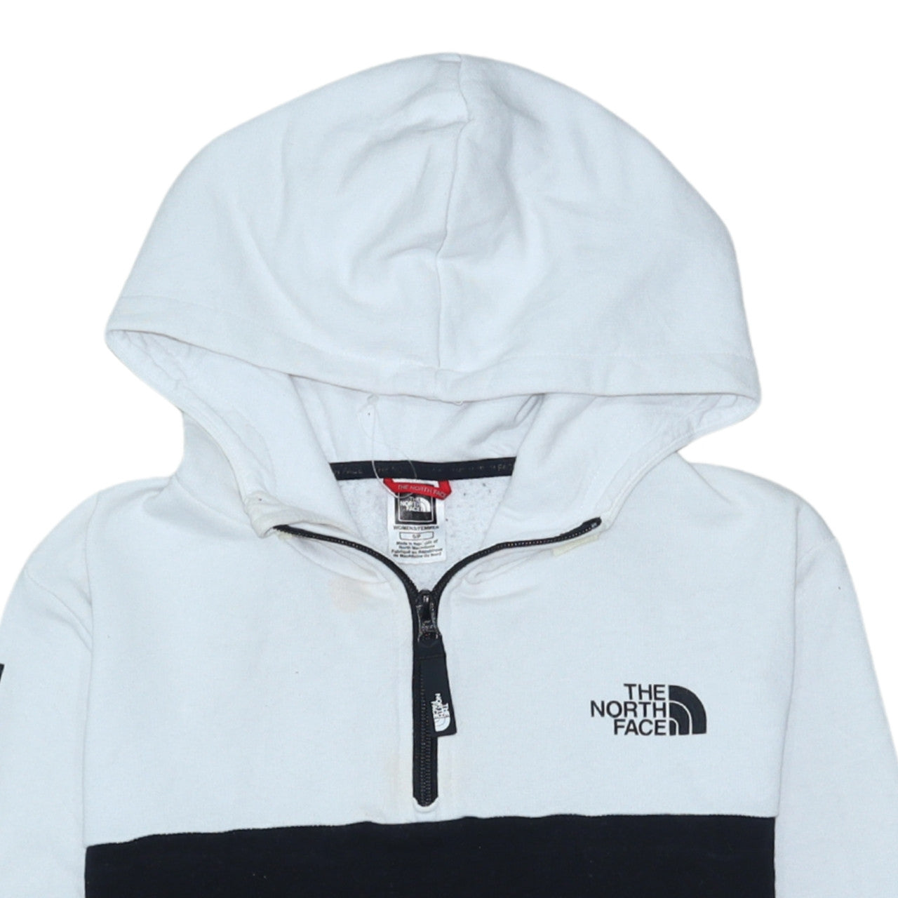 Womens UK Size S The North Face Black Pullover Hoodie