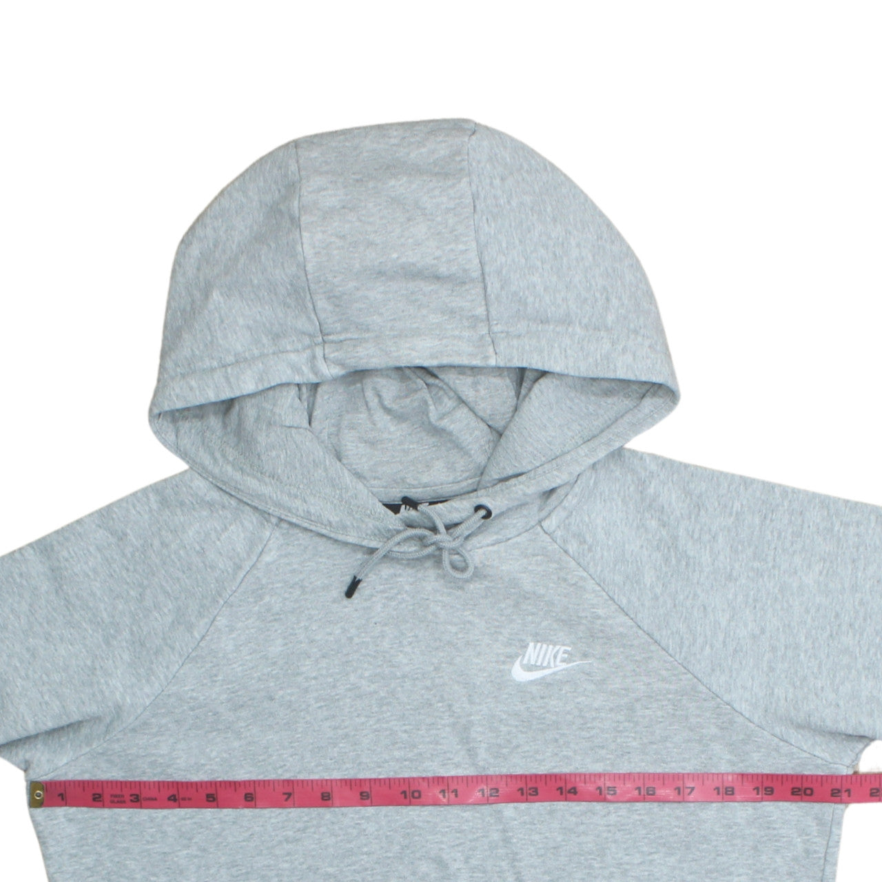 Mens UK Size S Nike Grey Pullover Hoodie