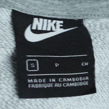 Mens UK Size S Nike Grey Pullover Hoodie