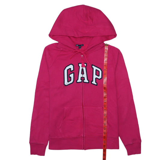 Womens UK Size L Gap Pink Full Zip Hoodie