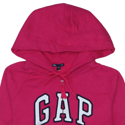Womens UK Size L Gap Pink Full Zip Hoodie