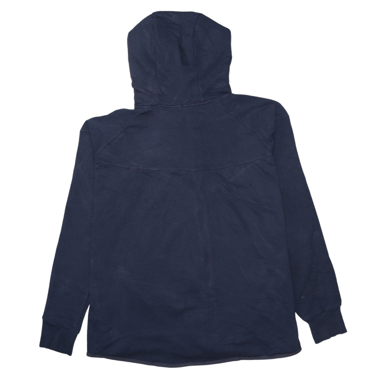 Mens UK Size 2XL Nike Blue Full Zip Hoodie
