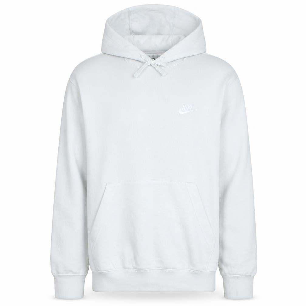 Mens UK Size S Nike White Pullover Hoodie