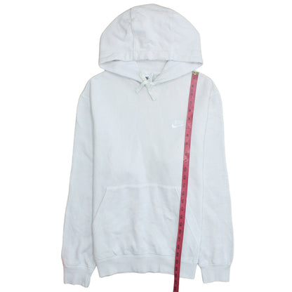 Mens UK Size S Nike White Pullover Hoodie