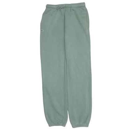 Lacoste Girls Green Jogger Sweatpants Size 14 164cm Cotton Blend Activewear