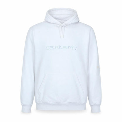 Mens UK Size M Carhartt White Pullover Hoodie